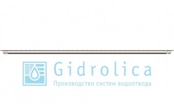 Арт.№ 508/1 Решетка Gidrolica Standart штамп. стальная оцинк., DN100, A15