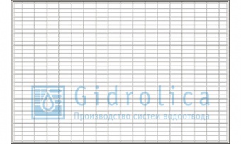 Арт.№ 301 Решетка Gidrolica StepPro - стальная ячеистая оцинкованная