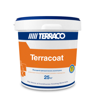 TERRACOAT DECOR Декоративное покрытие на акриловой основе с крупной текстурой типа «шагрень»